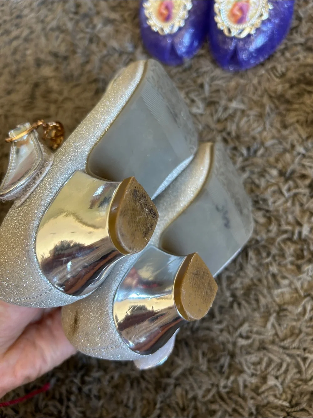 Toddler Girl Princess Heels / Slipper Bundle Size 9/10